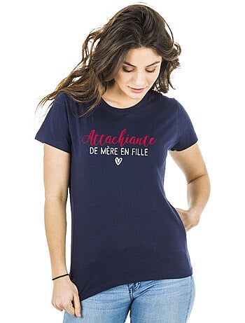 T-shirt femme - attachiante de mère en fille