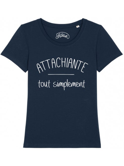 T-shirt Femme - ATTACHIANTE TOUT SIMPLEMENT - Kiabi T-shirt Femme - ATTACHIANTE TOUT SIMPLEMENT - Kiabi