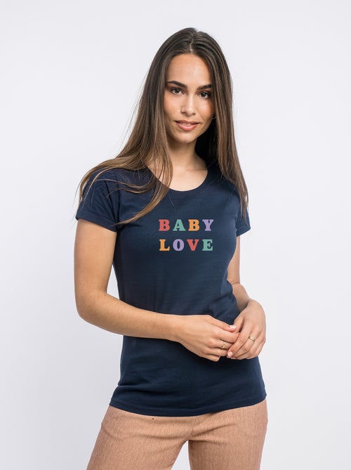 T-shirt Femme - BABY LOVE - Kiabi T-shirt Femme - BABY LOVE - Kiabi