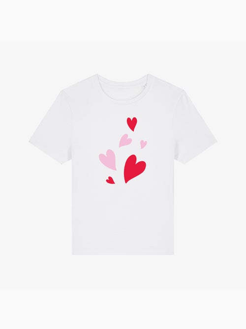 T-shirt Femme - BACK MANY HEARTS - Kiabi T-shirt Femme - BACK MANY HEARTS - Kiabi