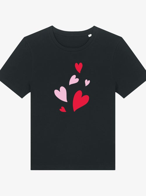 T-shirt Femme - BACK MANY HEARTS - Kiabi T-shirt Femme - BACK MANY HEARTS - Kiabi