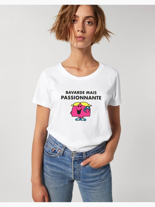 T-shirt Femme - BAVARDE MAIS PASSIONNANTE - Kiabi T-shirt Femme - BAVARDE MAIS PASSIONNANTE - Kiabi
