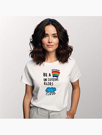 T-shirt Femme - BE A RAINBOW