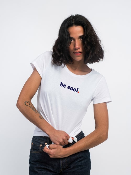 T-shirt Femme - BE COOL - Kiabi T-shirt Femme - BE COOL - Kiabi
