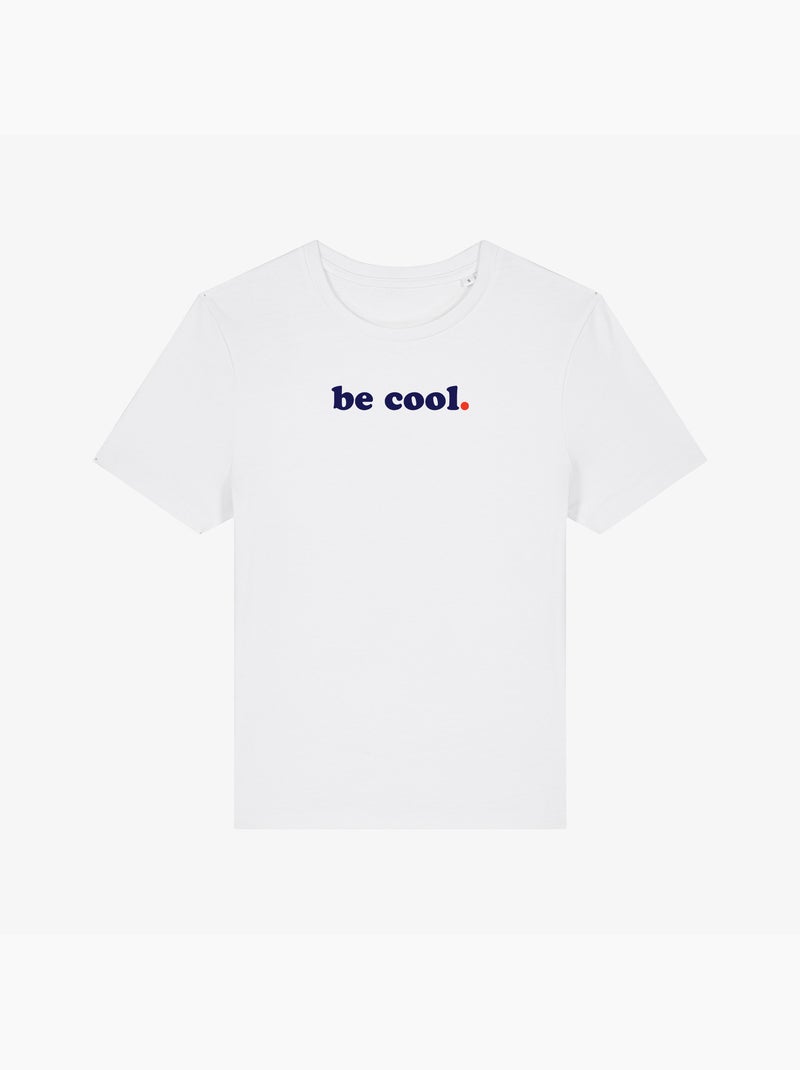 T-shirt Femme - BE COOL Blanc - Kiabi