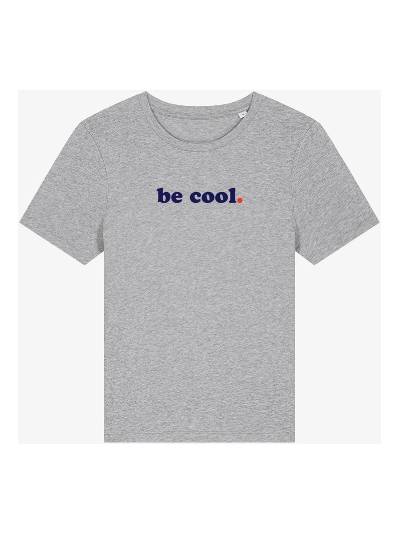 T-shirt Femme - BE COOL Gris chiné - Kiabi