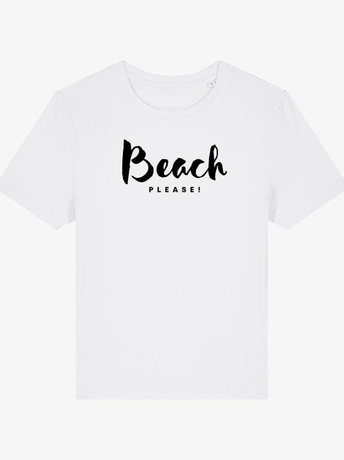 T-shirt Femme - BEACH PLEASE - Kiabi T-shirt Femme - BEACH PLEASE - Kiabi
