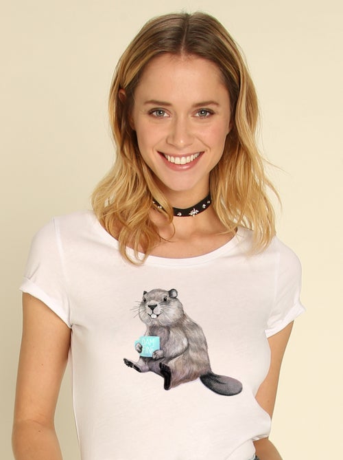 T-shirt Femme - BEAVER - Kiabi T-shirt Femme - BEAVER - Kiabi