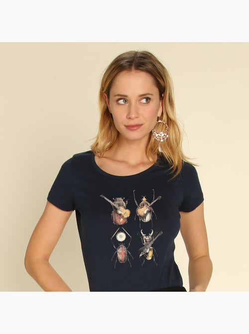 T-shirt Femme - BEETLES - Kiabi T-shirt Femme - BEETLES - Kiabi