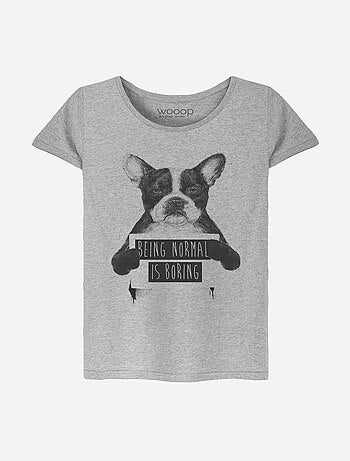 T-shirt Femme - BEING NORMAL IS BORING