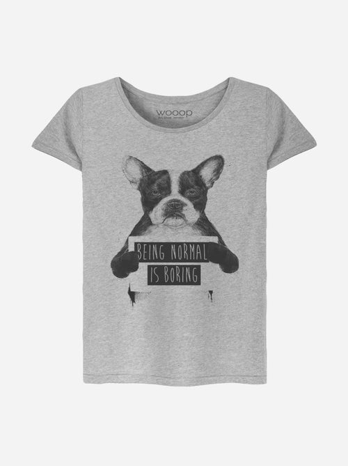 T-shirt Femme - BEING NORMAL IS BORING - Kiabi T-shirt Femme - BEING NORMAL IS BORING - Kiabi