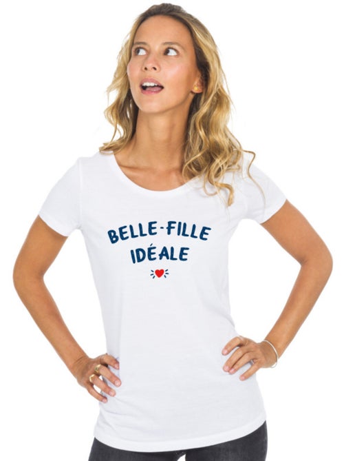 T-shirt Femme - BELLE-FILLE IDÉALE - Kiabi T-shirt Femme - BELLE-FILLE IDÉALE - Kiabi