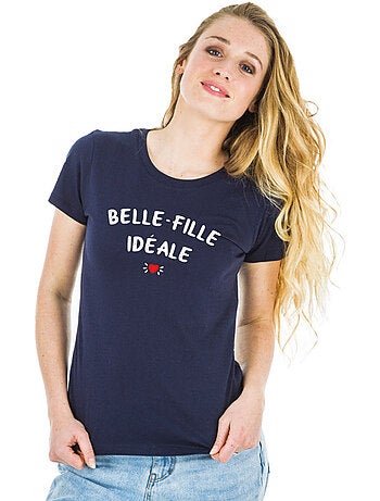 T-shirt Femme - BELLE-FILLE IDÉALE