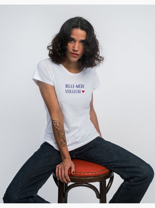 T-shirt Femme - BELLE-MÈRE-VEILLEUSE - Kiabi