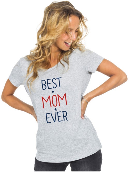 T-shirt Femme - BEST MOM EVER - Kiabi