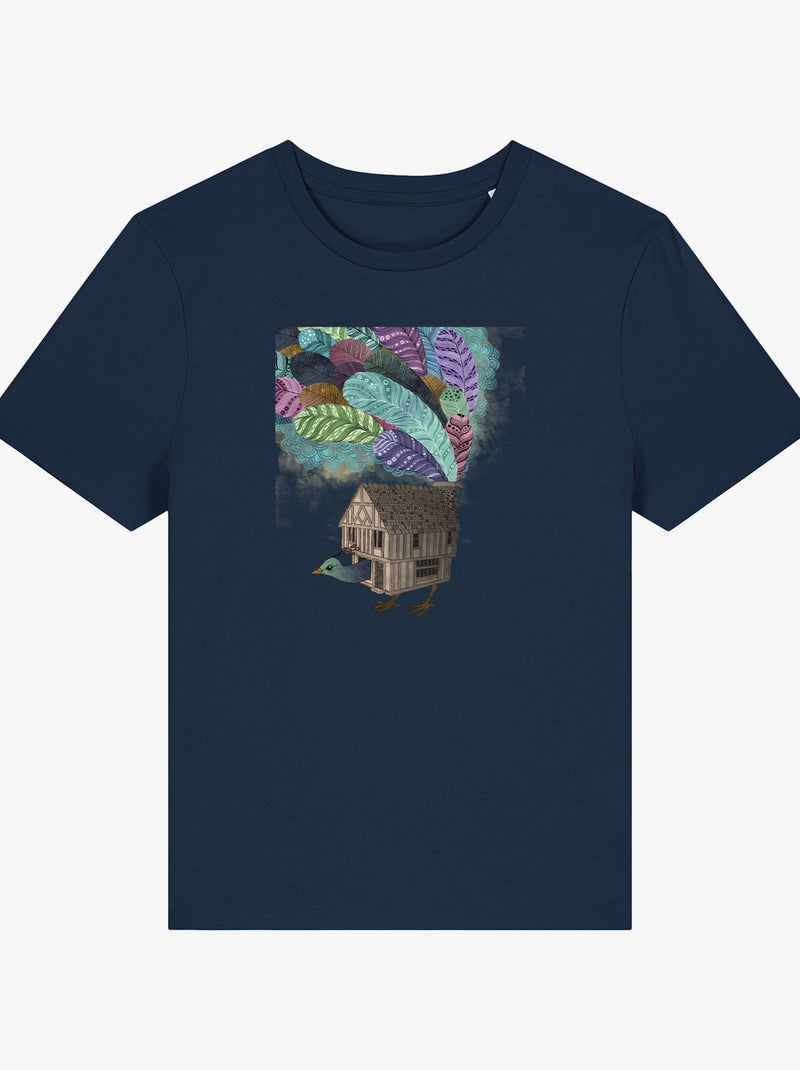 T-shirt Femme - BIRDHOUSE Bleu marine - Kiabi