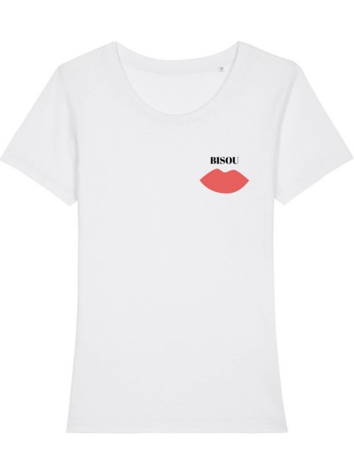 T-shirt Femme - BISOU - Kiabi