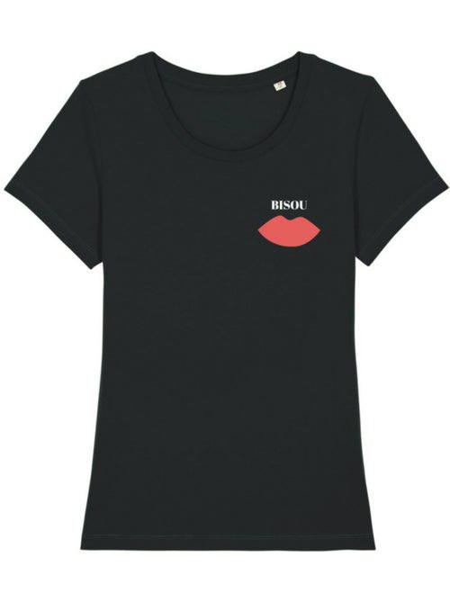 T-shirt Femme - BISOU - Kiabi
