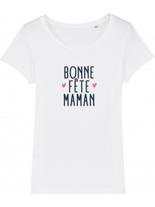 T-shirt Femme - BONNE FÊTE MAMAN - Kiabi T-shirt Femme - BONNE FÊTE MAMAN - Kiabi