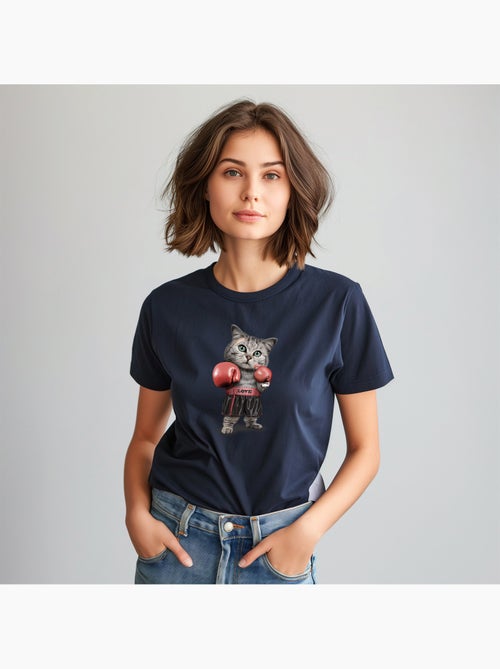 T-shirt Femme - BOXING CAT - Kiabi T-shirt Femme - BOXING CAT - Kiabi