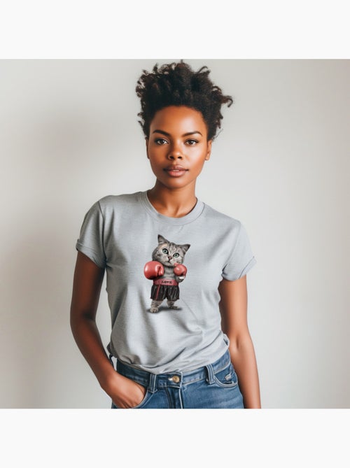 T-shirt Femme - BOXING CAT - Kiabi T-shirt Femme - BOXING CAT - Kiabi