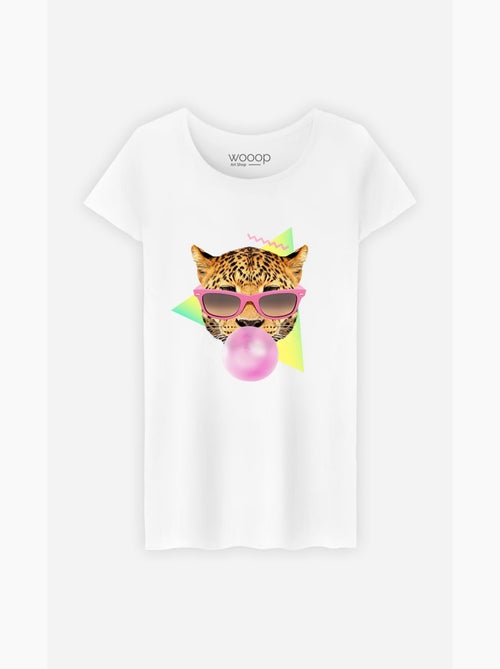T-shirt Femme - BUBBLE GUM LEO - Kiabi T-shirt Femme - BUBBLE GUM LEO - Kiabi