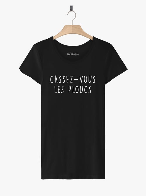 T-shirt Femme - CASSEZ-VOUS LES PLOUCS - Kiabi T-shirt Femme - CASSEZ-VOUS LES PLOUCS - Kiabi