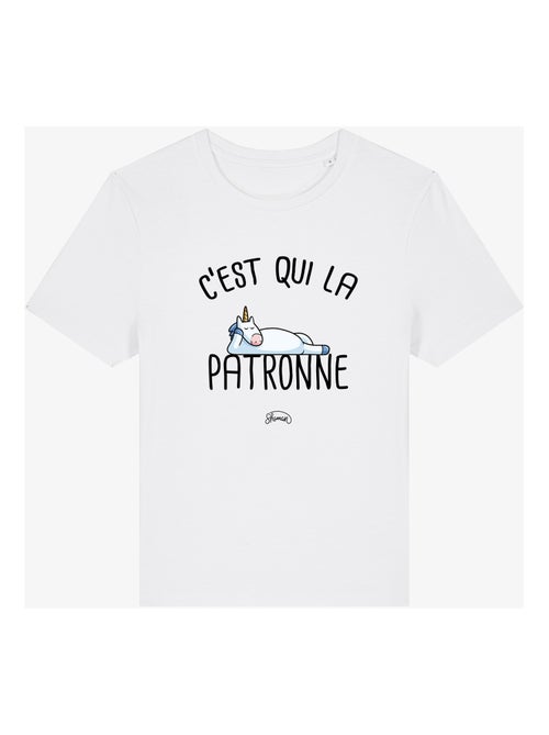 T-shirt Femme - C'EST QUI LA PATRONNE - Kiabi T-shirt Femme - C'EST QUI LA PATRONNE - Kiabi