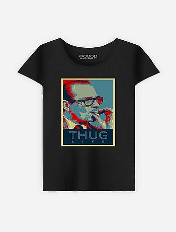T-shirt Femme - CHIRAC THUG LIFE