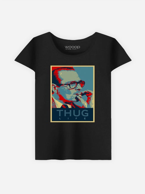 T-shirt Femme - CHIRAC THUG LIFE - Kiabi T-shirt Femme - CHIRAC THUG LIFE - Kiabi