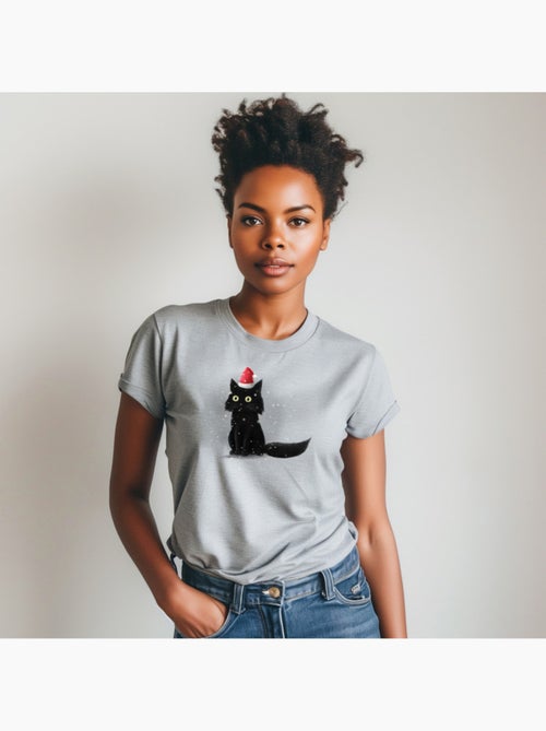 T-shirt Femme - CHRISTMAS CAT - Kiabi T-shirt Femme - CHRISTMAS CAT - Kiabi