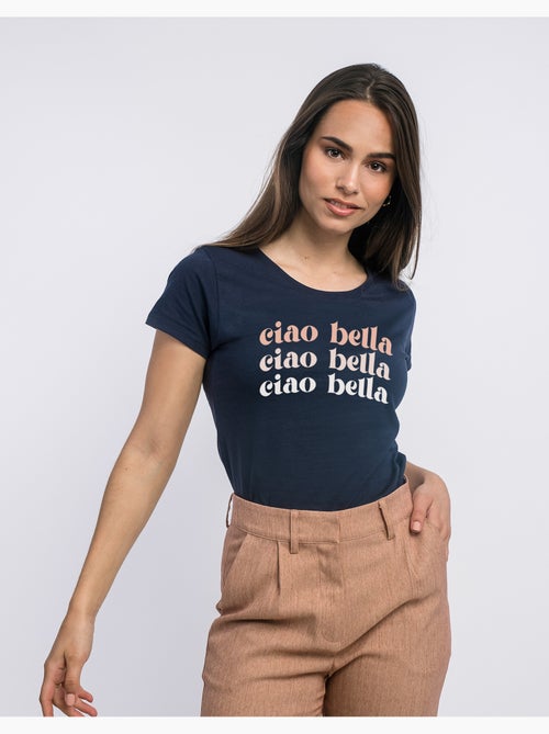 T-shirt Femme - CIAO BELLA - Kiabi T-shirt Femme - CIAO BELLA - Kiabi
