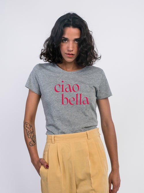 T-shirt Femme - CIAO BELLA MPT - Kiabi T-shirt Femme - CIAO BELLA MPT - Kiabi