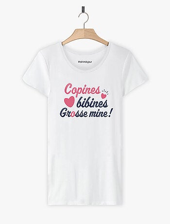T-shirt Femme - COPINES BIBINES