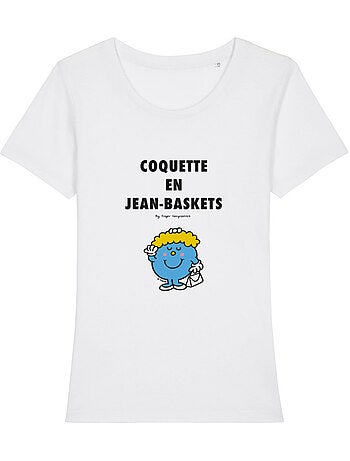 T-shirt Femme - COQUETTE EN JEAN BASKET 2