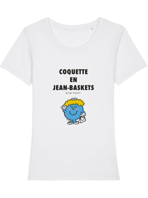 T-shirt Femme - COQUETTE EN JEAN BASKET 2 - Kiabi
