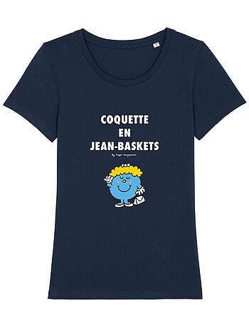 T-shirt Femme - COQUETTE EN JEAN BASKET 2