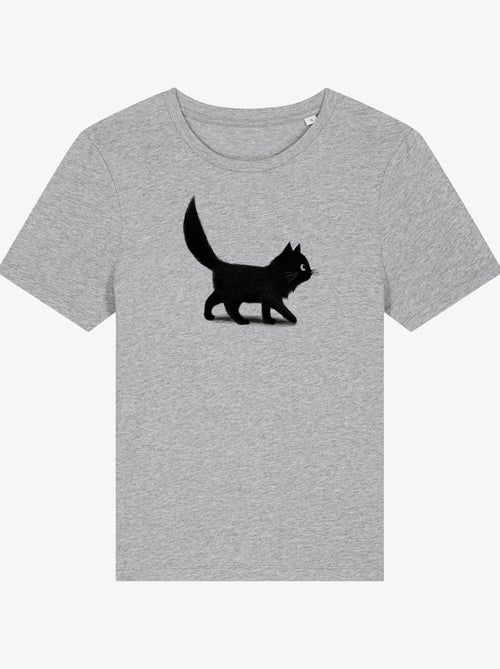 T-shirt Femme - CREEPING CAT - Kiabi T-shirt Femme - CREEPING CAT - Kiabi