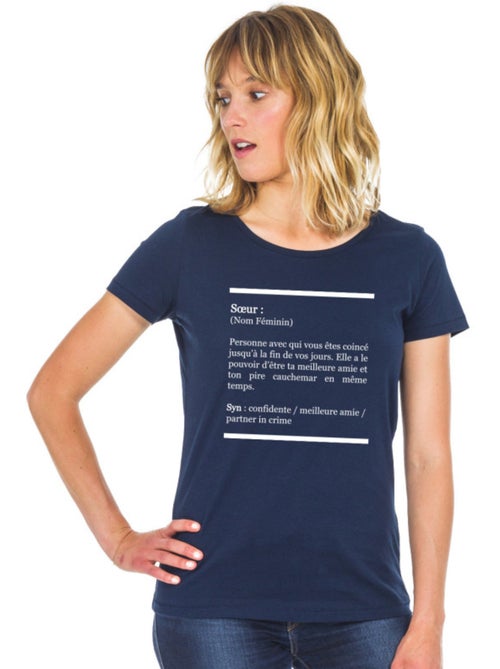 T-shirt Femme - DÉFINITION SŒUR - Kiabi