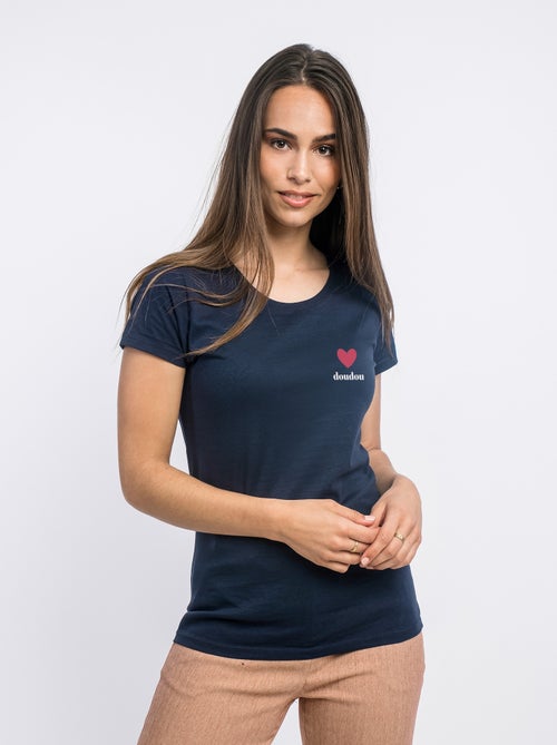 T-shirt Femme - DOUDOU CŒUR - Kiabi T-shirt Femme - DOUDOU CŒUR - Kiabi
