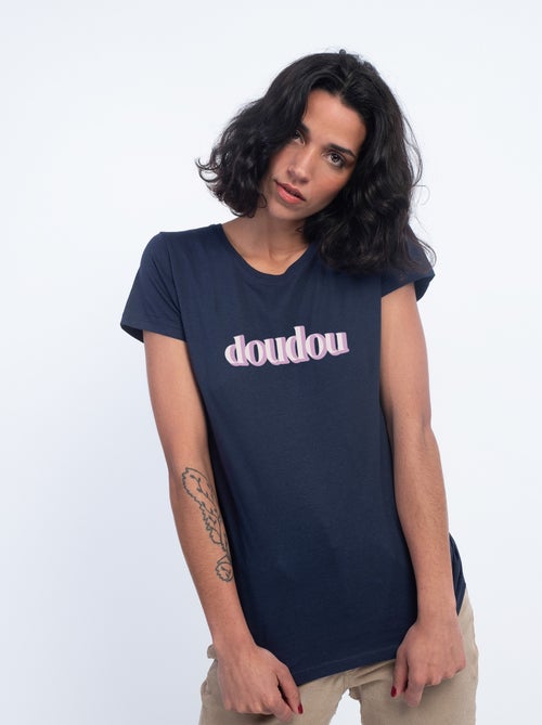 T-shirt Femme - DOUDOU ROSE - Kiabi T-shirt Femme - DOUDOU ROSE - Kiabi