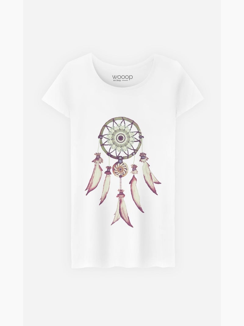 T-shirt Femme - DREAMCATCHER Blanc - Kiabi