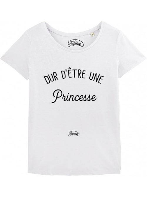 T-shirt Femme - DUR D'ETRE UNE PRINCESSE - Kiabi T-shirt Femme - DUR D'ETRE UNE PRINCESSE - Kiabi