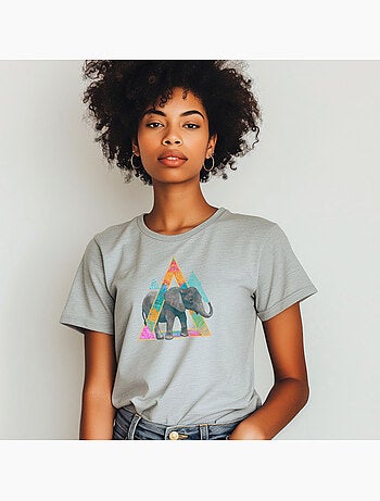 T-shirt femme - elephant