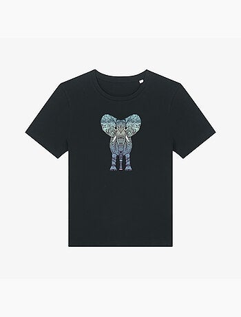 T-shirt femme - elephant mint