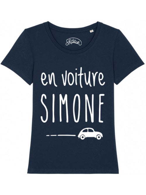 T-shirt Femme - EN VOITURE SIMONE - Kiabi T-shirt Femme - EN VOITURE SIMONE - Kiabi