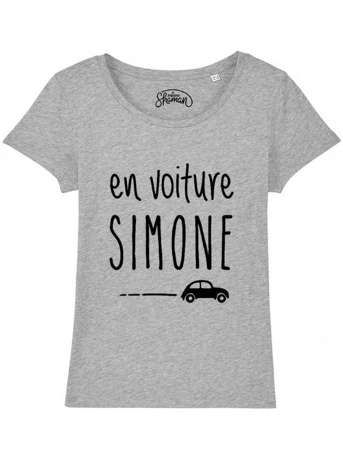 T-shirt Femme - EN VOITURE SIMONE - Kiabi T-shirt Femme - EN VOITURE SIMONE - Kiabi