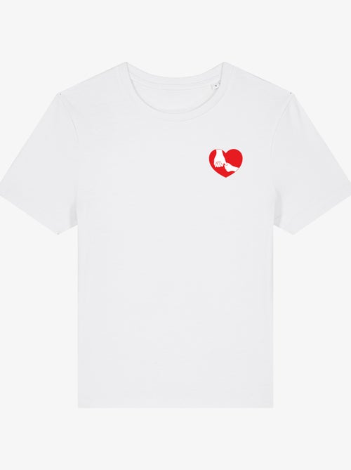 T-shirt Femme - FAMILLE CŒUR - Kiabi