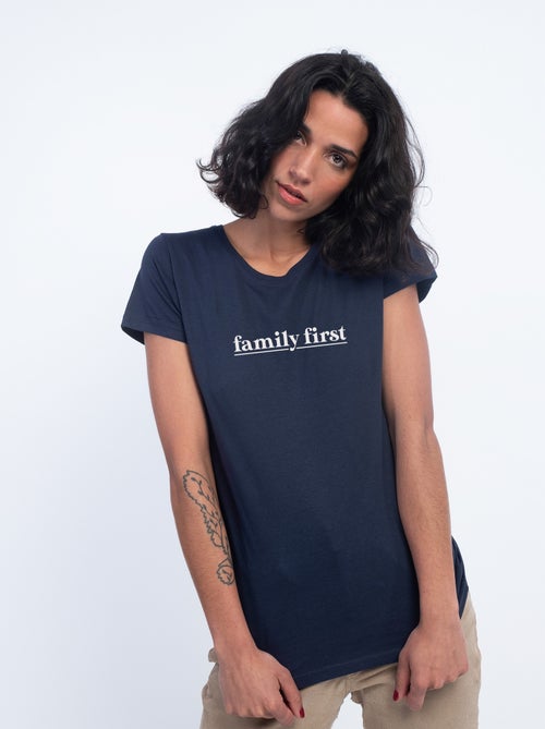 T-shirt Femme - FAMILY FIRST - Kiabi