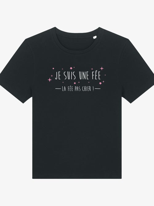T-shirt Femme - FEE PAS CHIER - Kiabi T-shirt Femme - FEE PAS CHIER - Kiabi